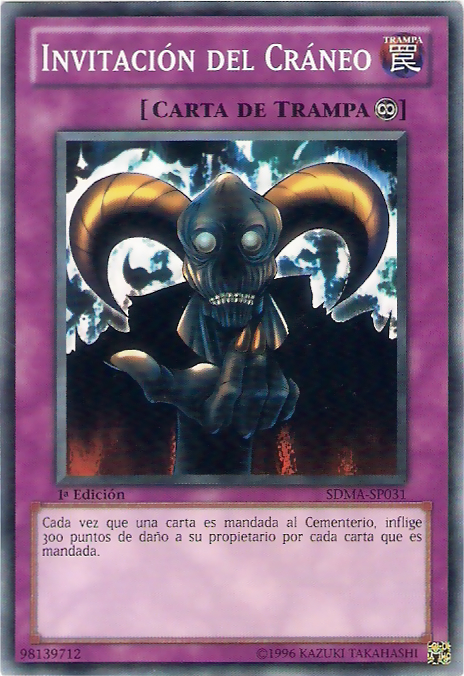 Invitación del Cráneo  Yu-Gi-Oh! Wiki en Español  FANDOM 