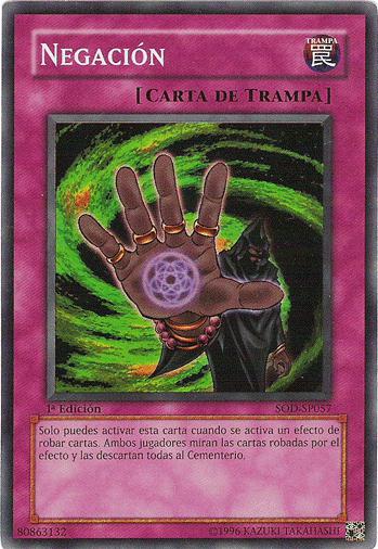 Negación  Yu-Gi-Oh! Wiki en Español  FANDOM powered by Wikia