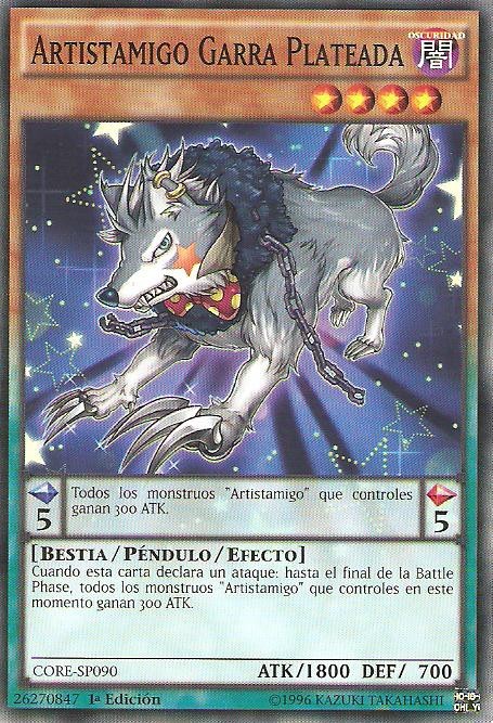 Artistamigo Garra Plateada  Yu-Gi-Oh! Wiki en Español 