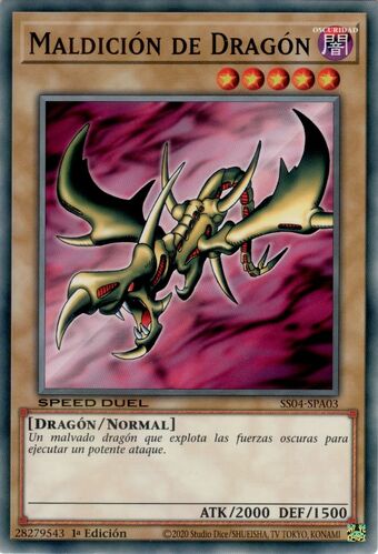 Maldicion De Dragon Yu Gi Oh Wiki En Espanol Fandom