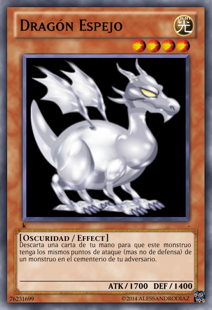 Dragón Espejo  Wiki Yu Gi Oh Fannon  FANDOM powered by Wikia