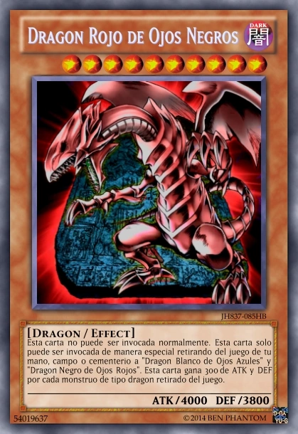 Imagen - Dragon Rojo de Ojos Negros.png  Wiki Yu Gi Oh 