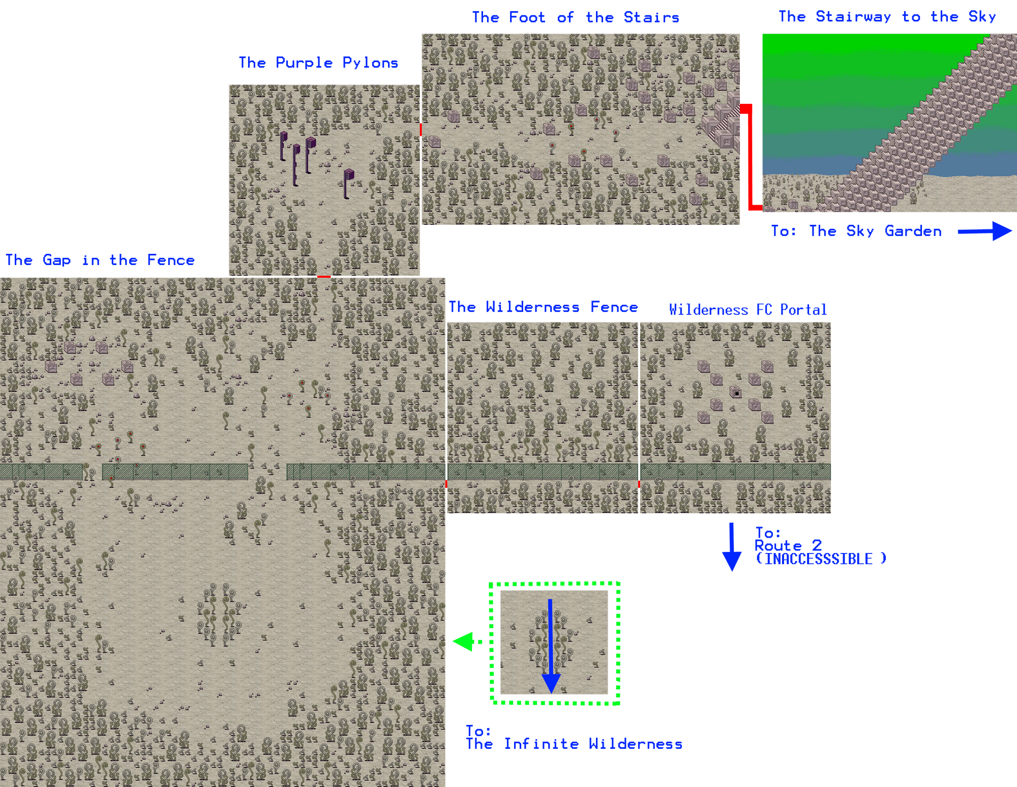 Image - Wilderness Northern Area Map.png | Yume Nikki Wiki ...