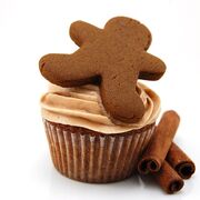 Gingerbread-cupcakes