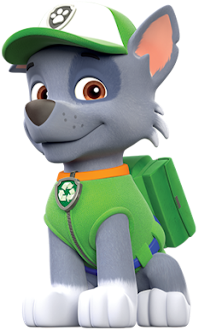 paw patrol rocky svg