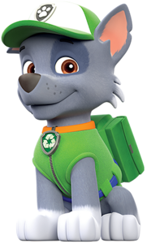 paw patrol rocky motorcycle