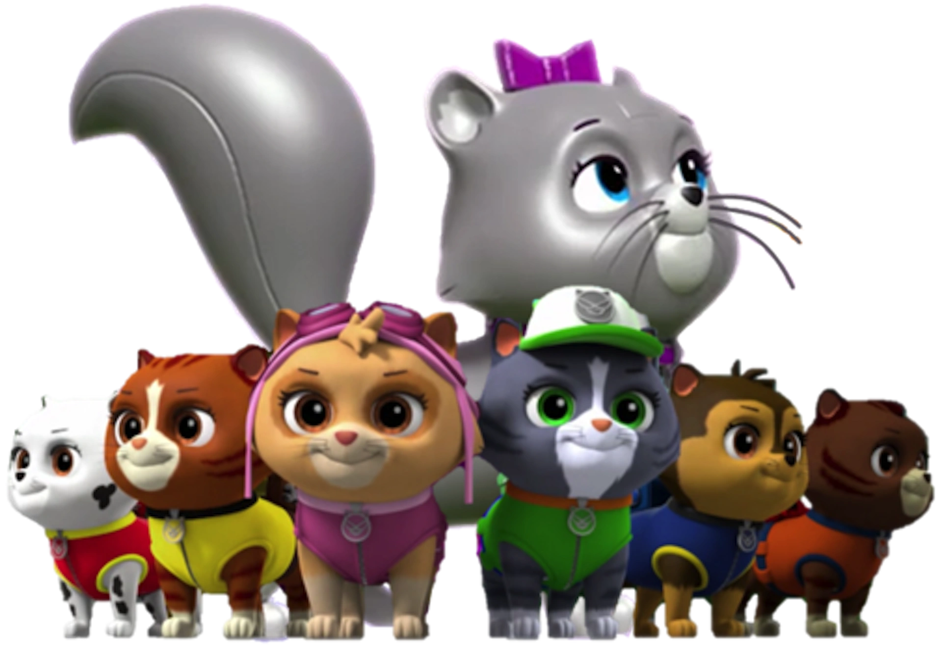 Mayor Humdinger Callie Cat Paw Patrol Cat Chase Paw Patrol