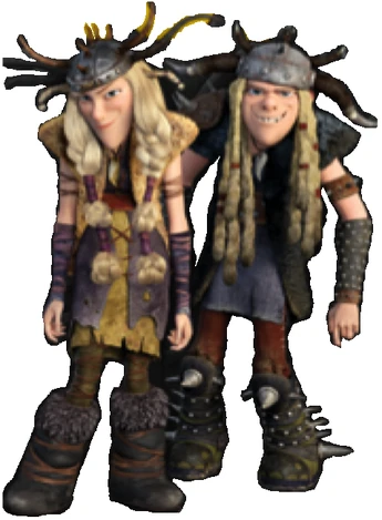 Ruffnut and Tuffnut Thorston | Yuna's Princess adventure ...