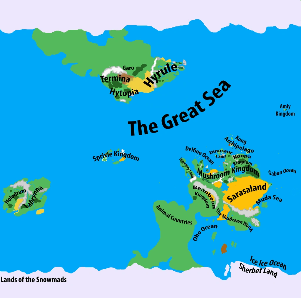 Image Mushroom Kingdom Map with Hyrule.png Yuna's Princess