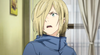 Surprised Yuri Plisetsky