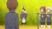 Yuru Yuri San Hai Episode 5 Himawari Furutani Back Hip Circle