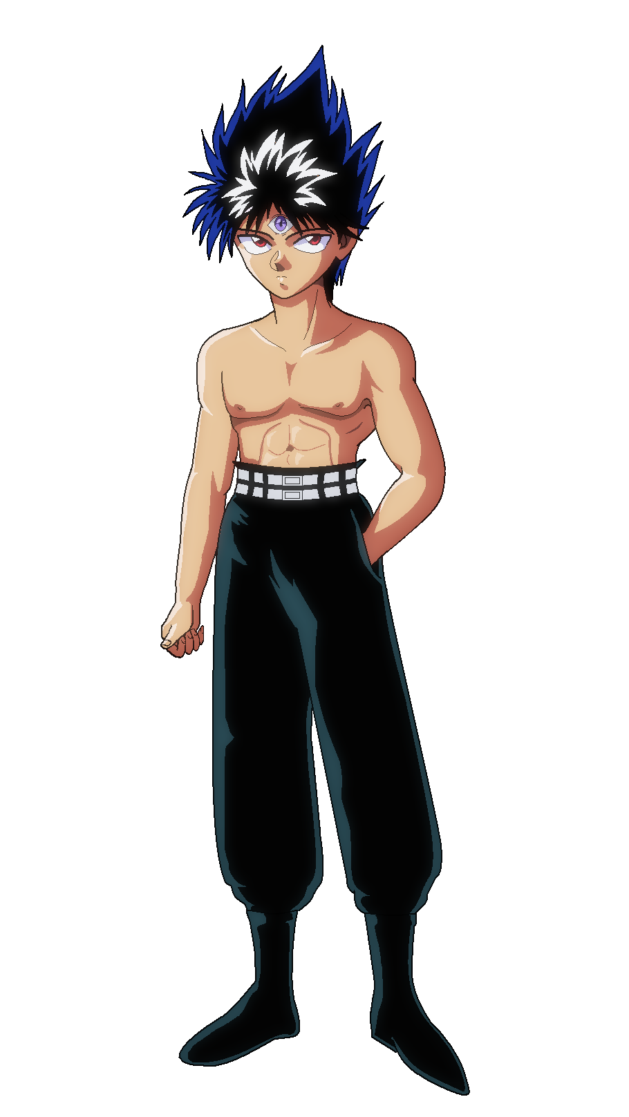 Image - Character - Hiei, Shirtless-1.png | YuYu Hakusho ...