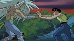 Yusuke Urameshi vs Raizen | Wiki Yuyu Hakusho | FANDOM powered by Wikia