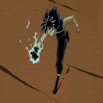 Hiei attacks Sensui