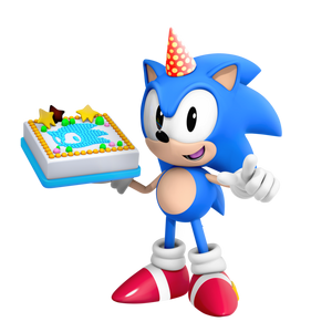 Sonic Birthday Picture