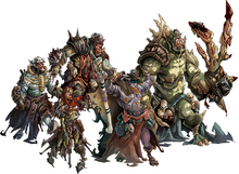 Green horde orcs