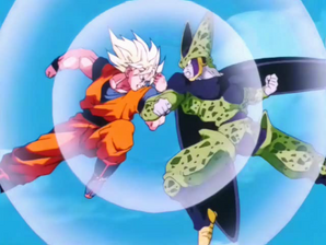 FPSSJ Goku vs Cell