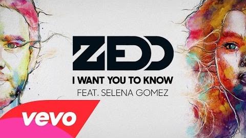 Zedd - I Want You To Know (Audio) ft