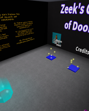Lobby Zeek S Obby Of Doom Wiki Fandom