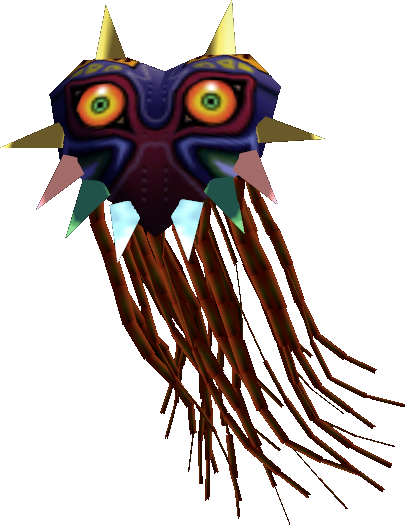 Resultado de imagen para mascara de majoras fase 1