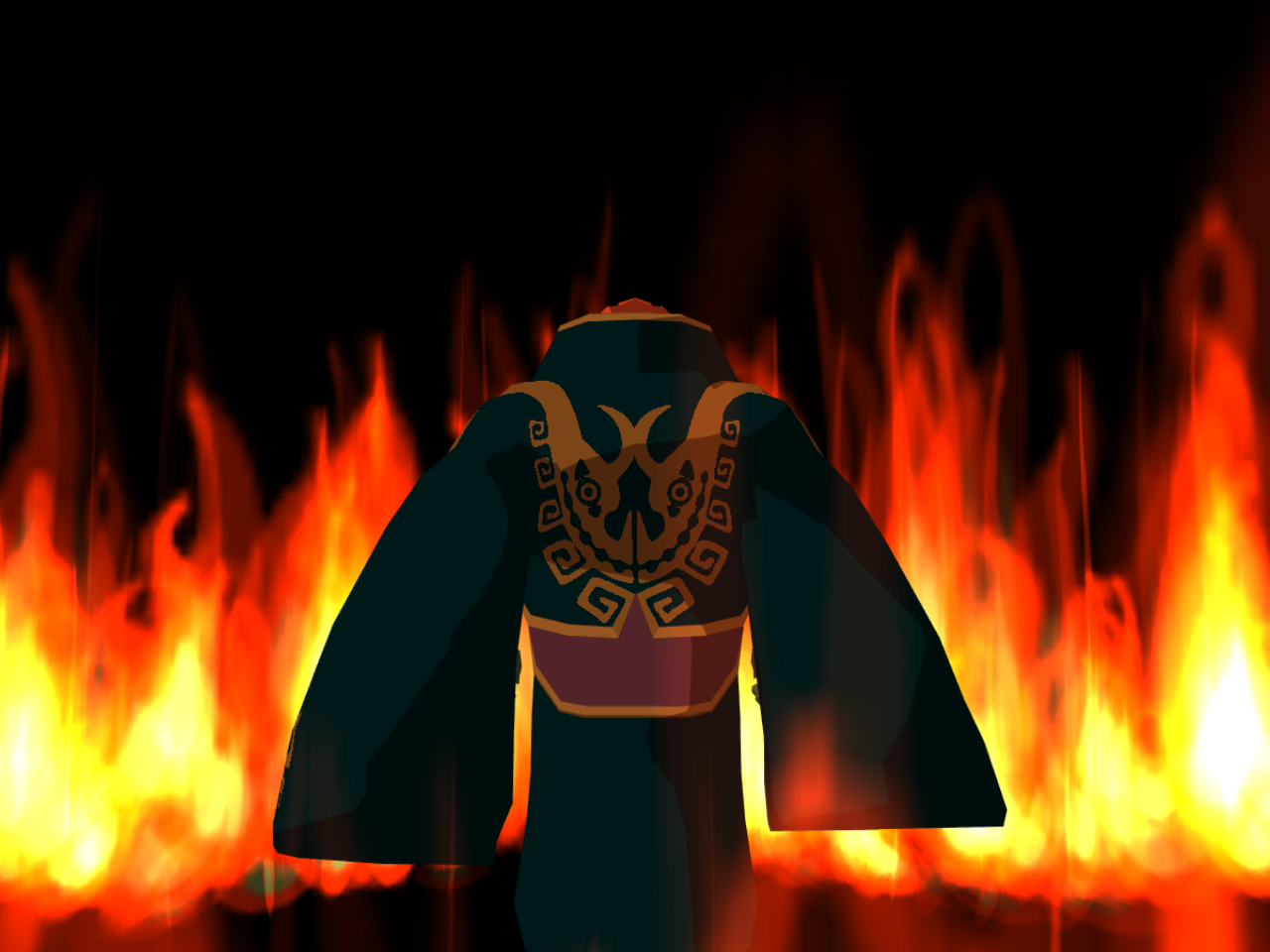 Image result for wind waker ganon fire