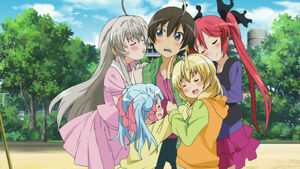 X04 clinging to Mahiro