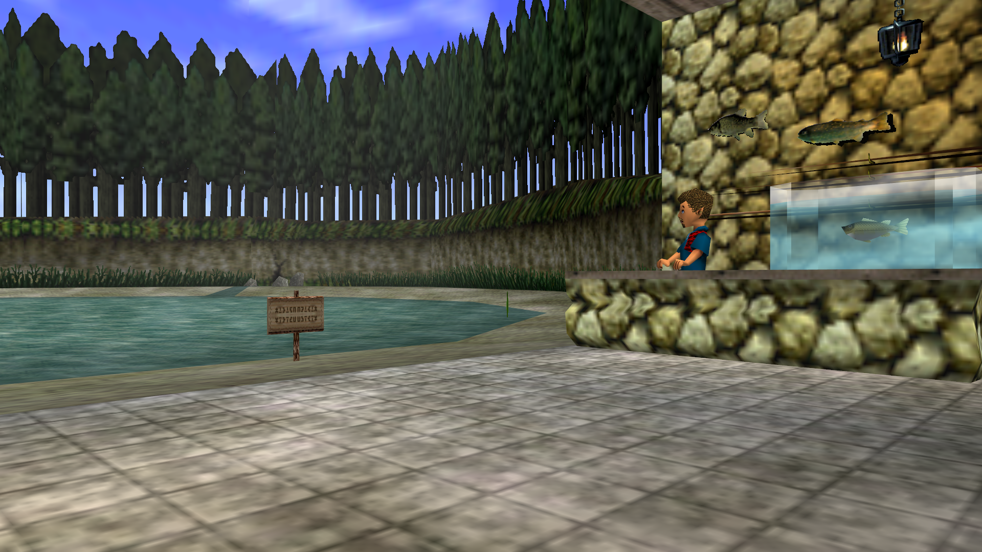 Fishing Pond Zeldapedia Fandom Powered By Wikia