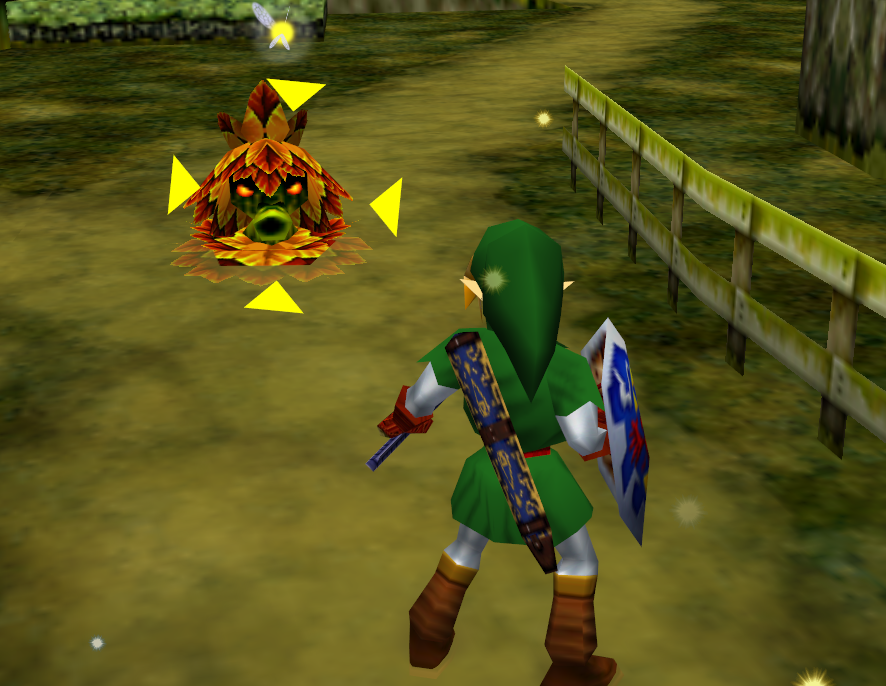 Image result for ocarina of time z targeting