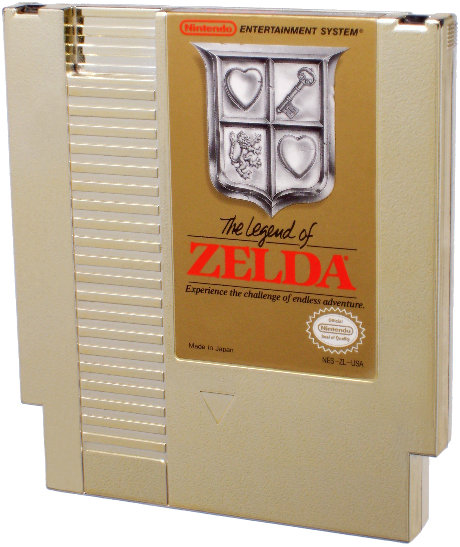 Image The Legend of Zelda Gold NES Cartridge.png Zeldapedia