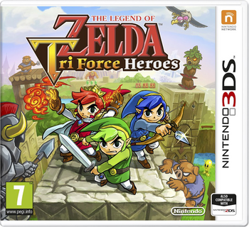 Resultado de imagen de tri force heroes