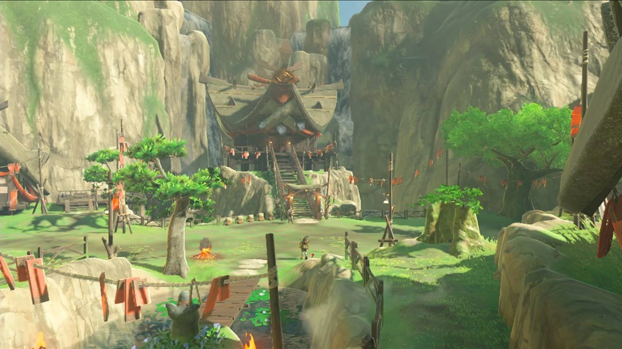 Image Village BOTW.jpg ZeldaWiki FANDOM powered by Wikia
