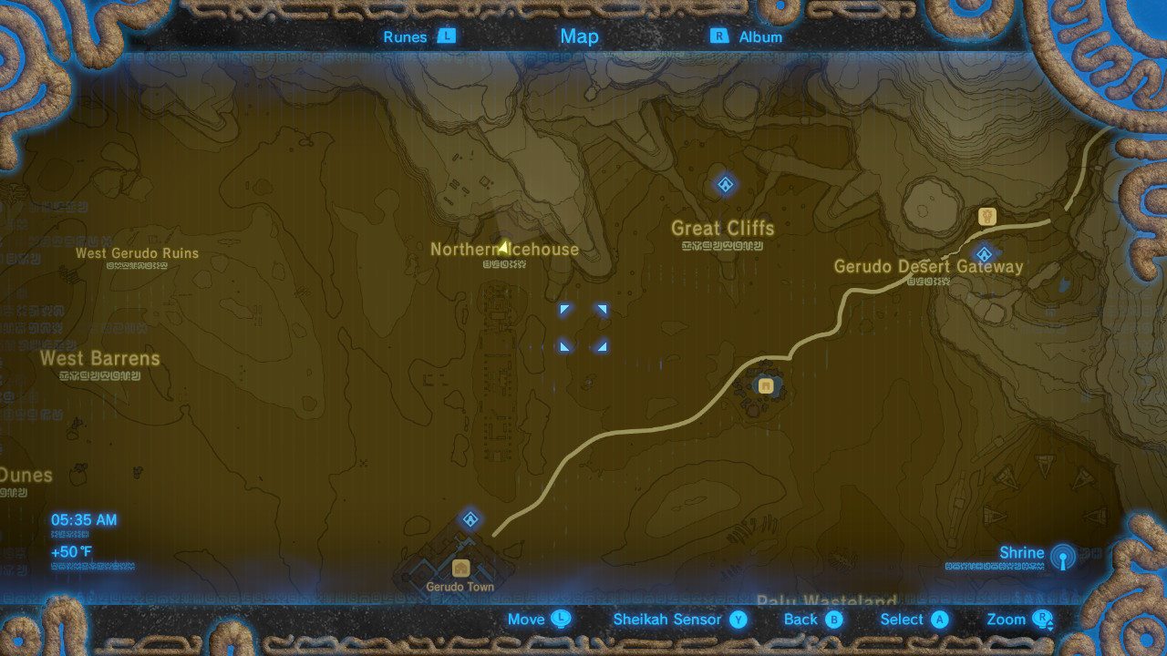 Image NorthernIcehousemap.jpg Zeldapedia FANDOM powered by Wikia