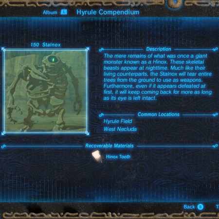 Stalnox Zeldapedia Fandom