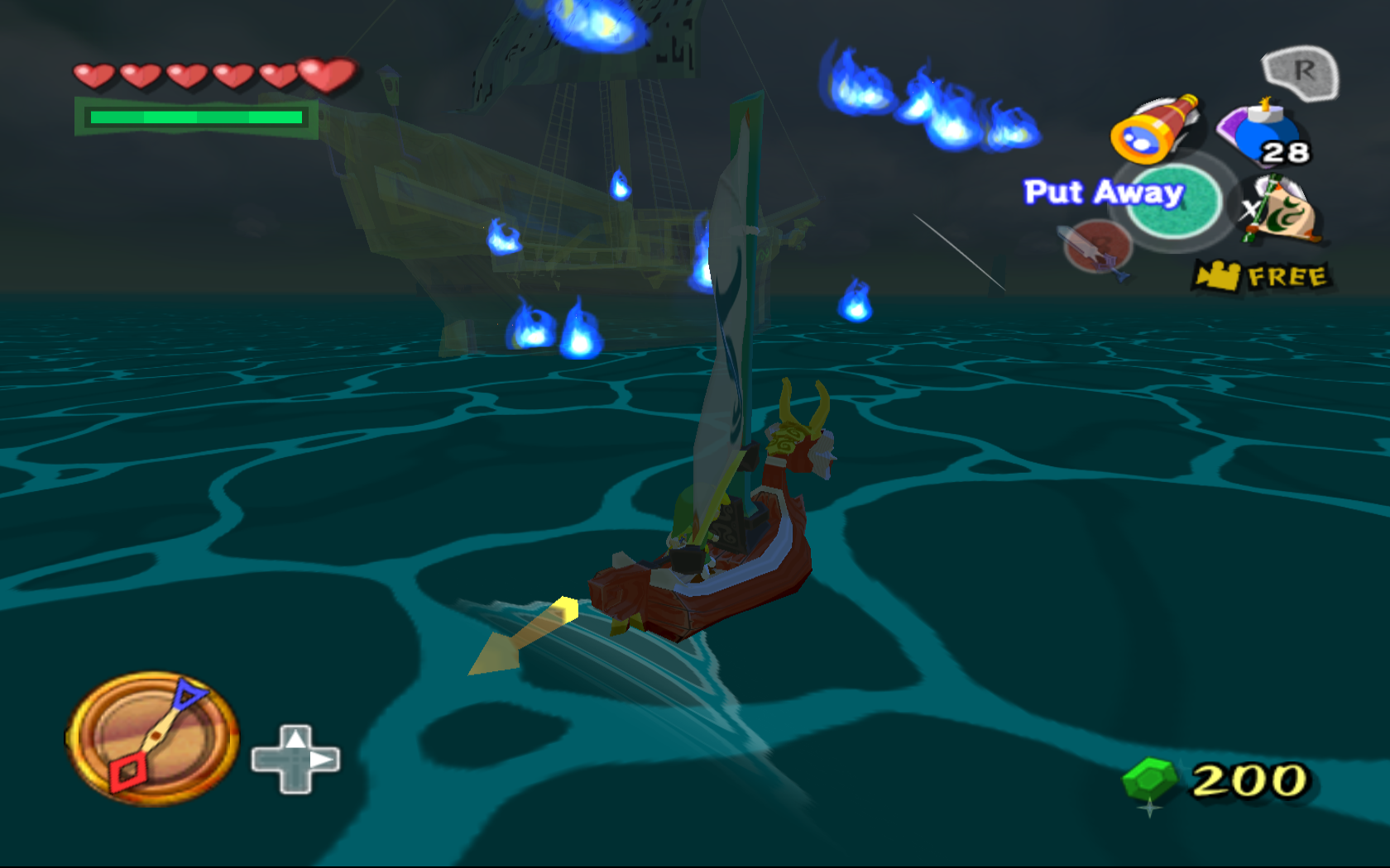 Zelda Phantom Hourglass Ghost Ship Barco Fantasma (The Wind Waker) | The Legend of Zelda Wiki | FANDOM