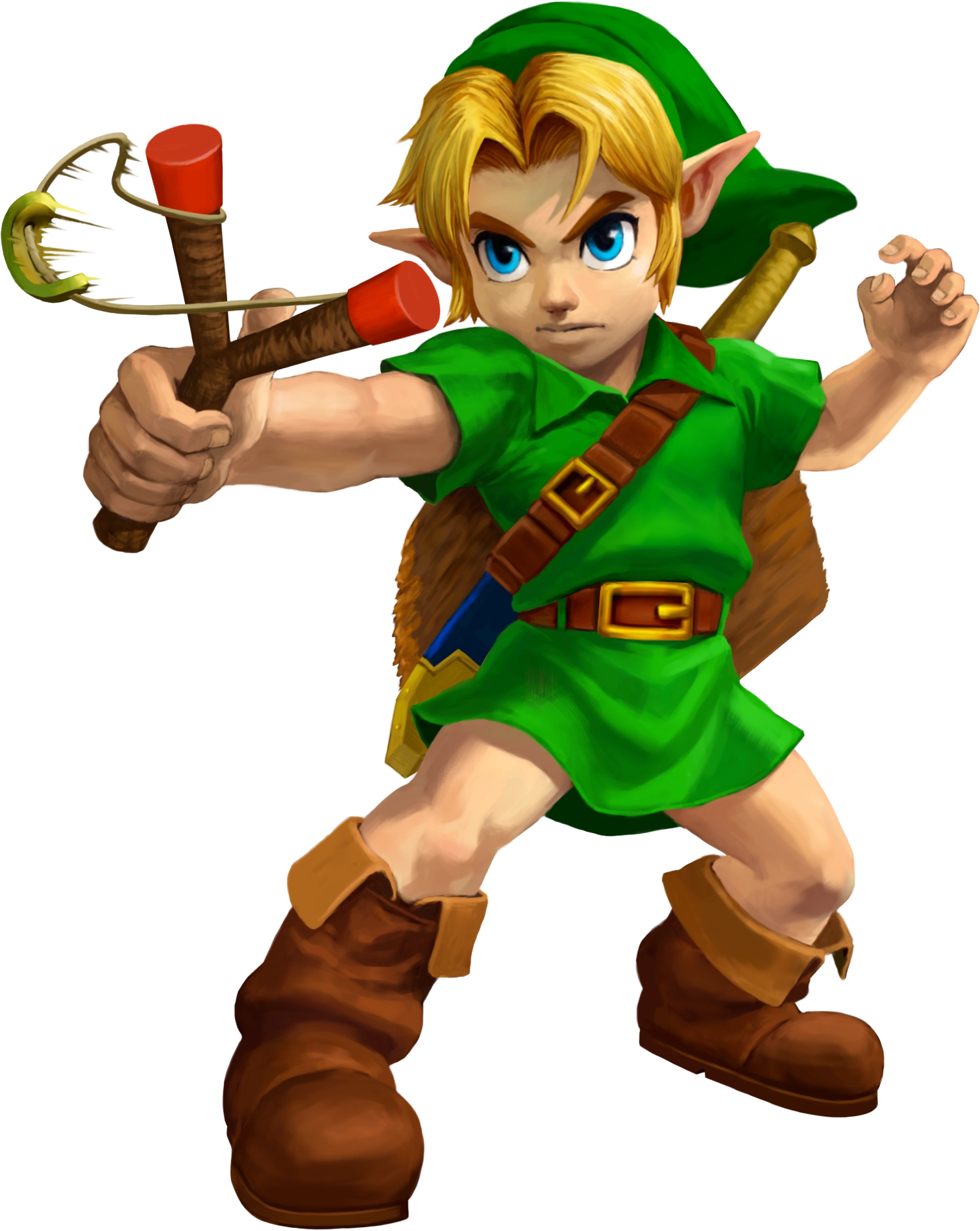 Image Ocarina of Time 3D Artwork Young Link wielding the Fairy