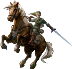 Link und Epona (Twilight Princess)