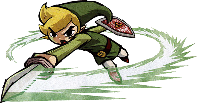 Image result for Zelda swinging his sword