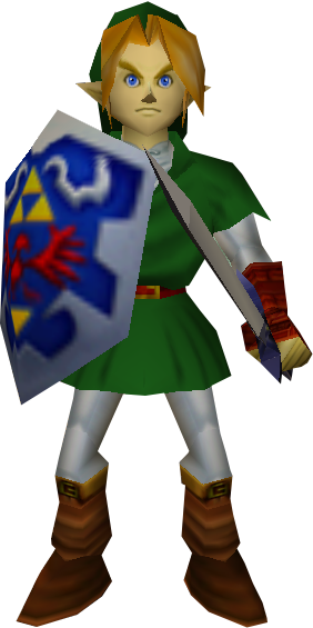 Ocarina of Time Low-Poly Adult Link [The Legend of Zelda: Breath of the  Wild (WiiU)] [Requests]