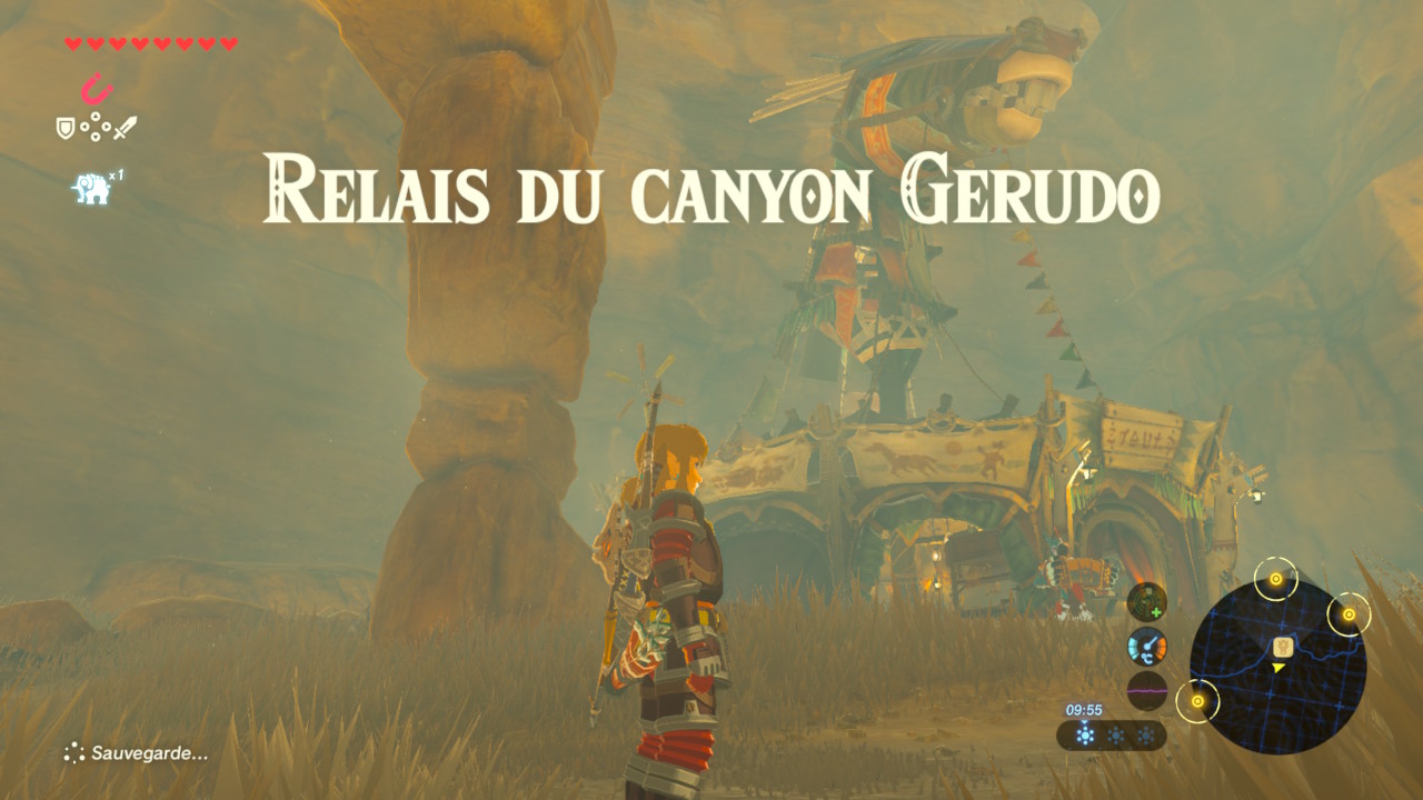 Relais Zelda Breath Of The Wild Relais du Canyon Gerudo | ZeldaWiki | Fandom