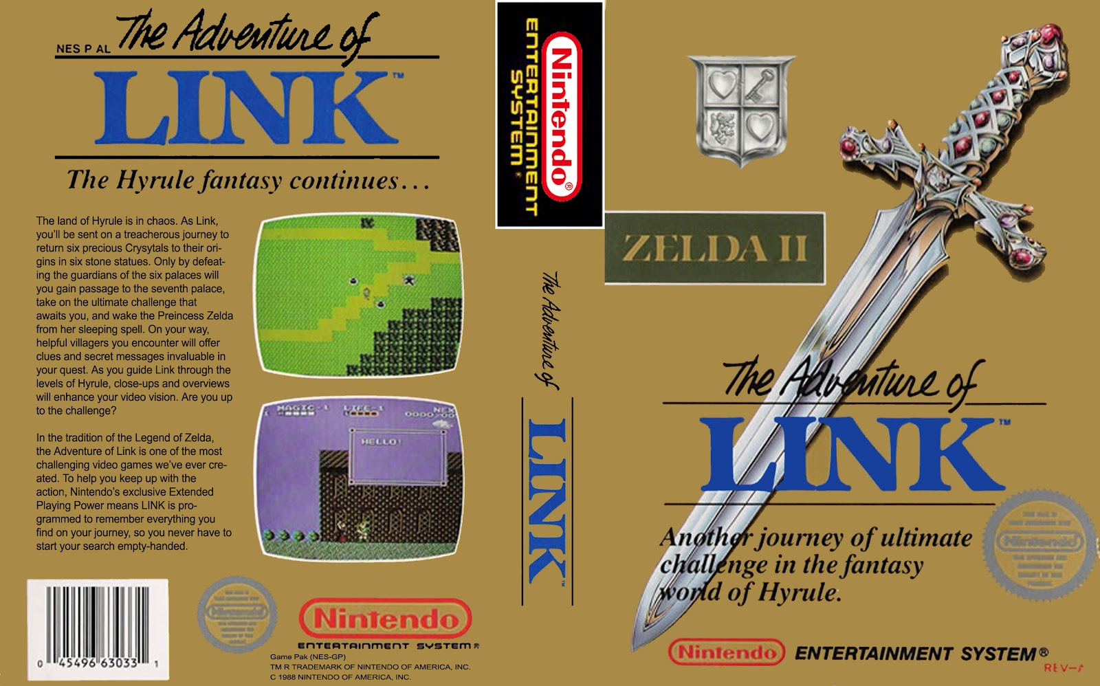 Image Zelda II The Adventure of Link (box).png Zeldapedia