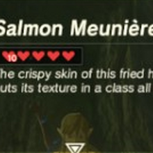 Botw Salmon Meuniere Recipe Ingredients