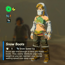 Snow Boots Zeldapedia Fandom