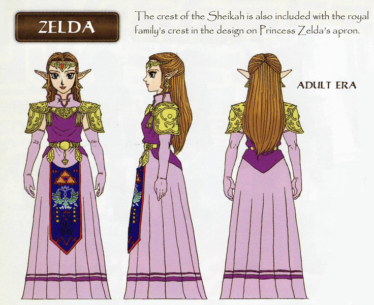 Image Ocarina Of Time Artwork Princess Zelda Adult Era Concept Art
