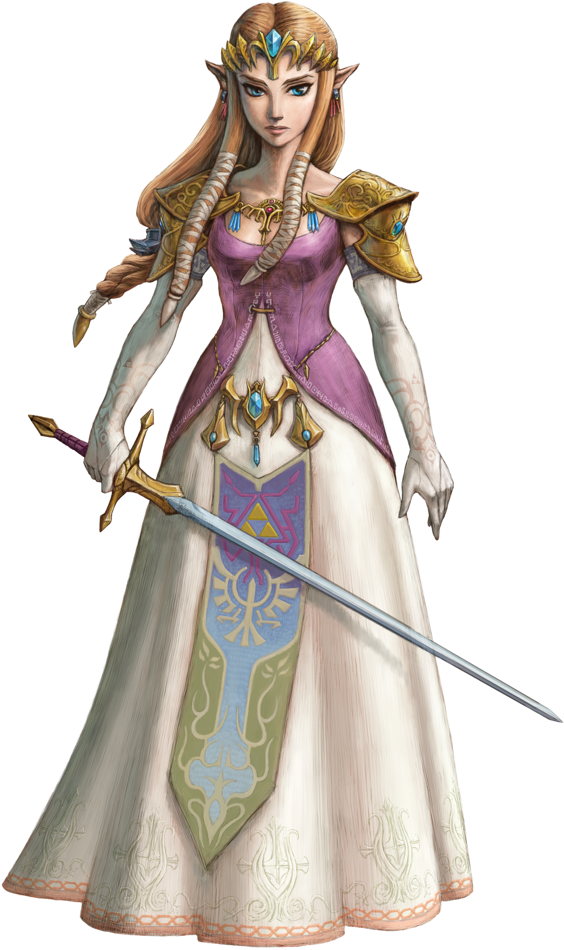 Image Princesse Zelda Artwork Tphdpng Zeldawiki Fandom Powered By Wikia 