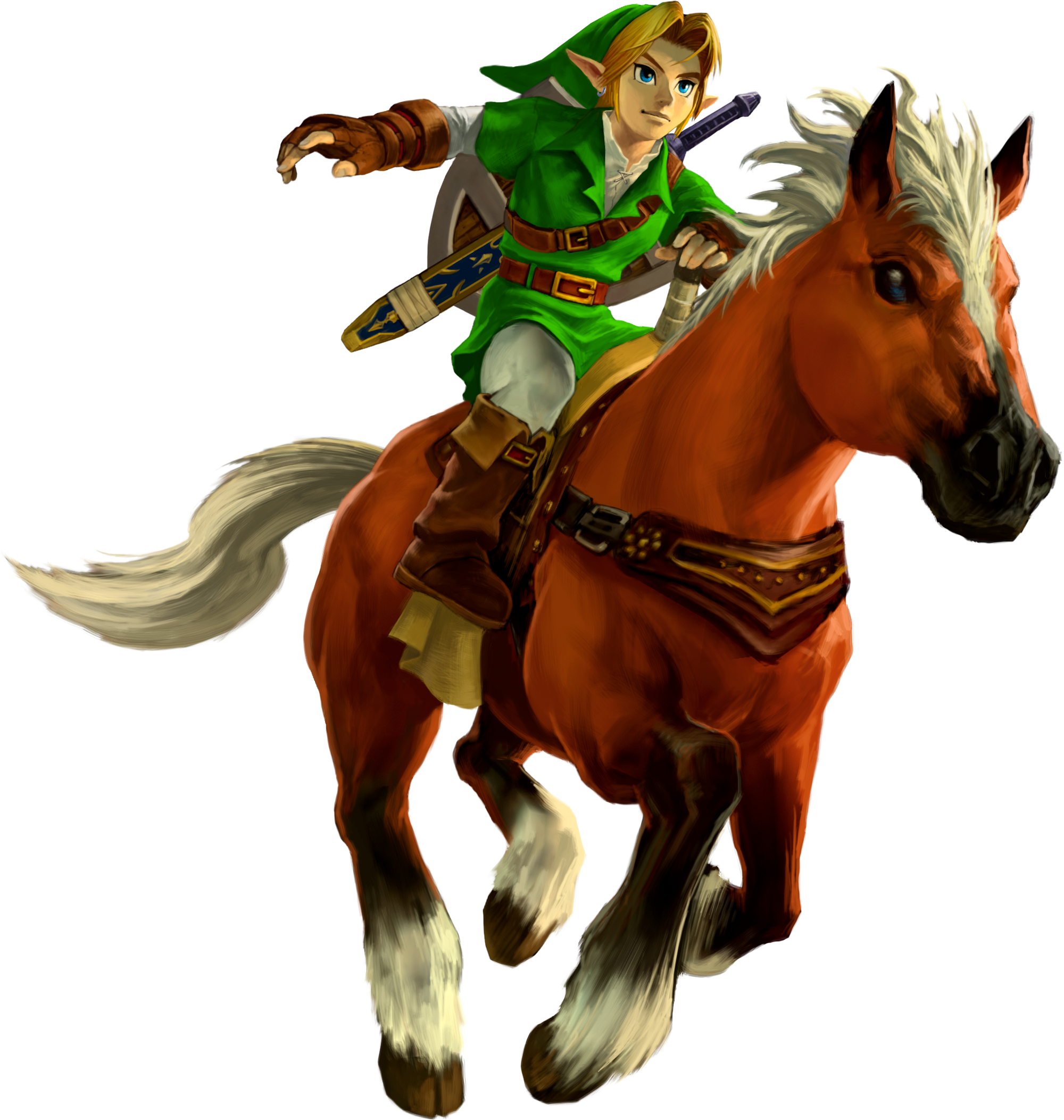 link statue ocarina of time