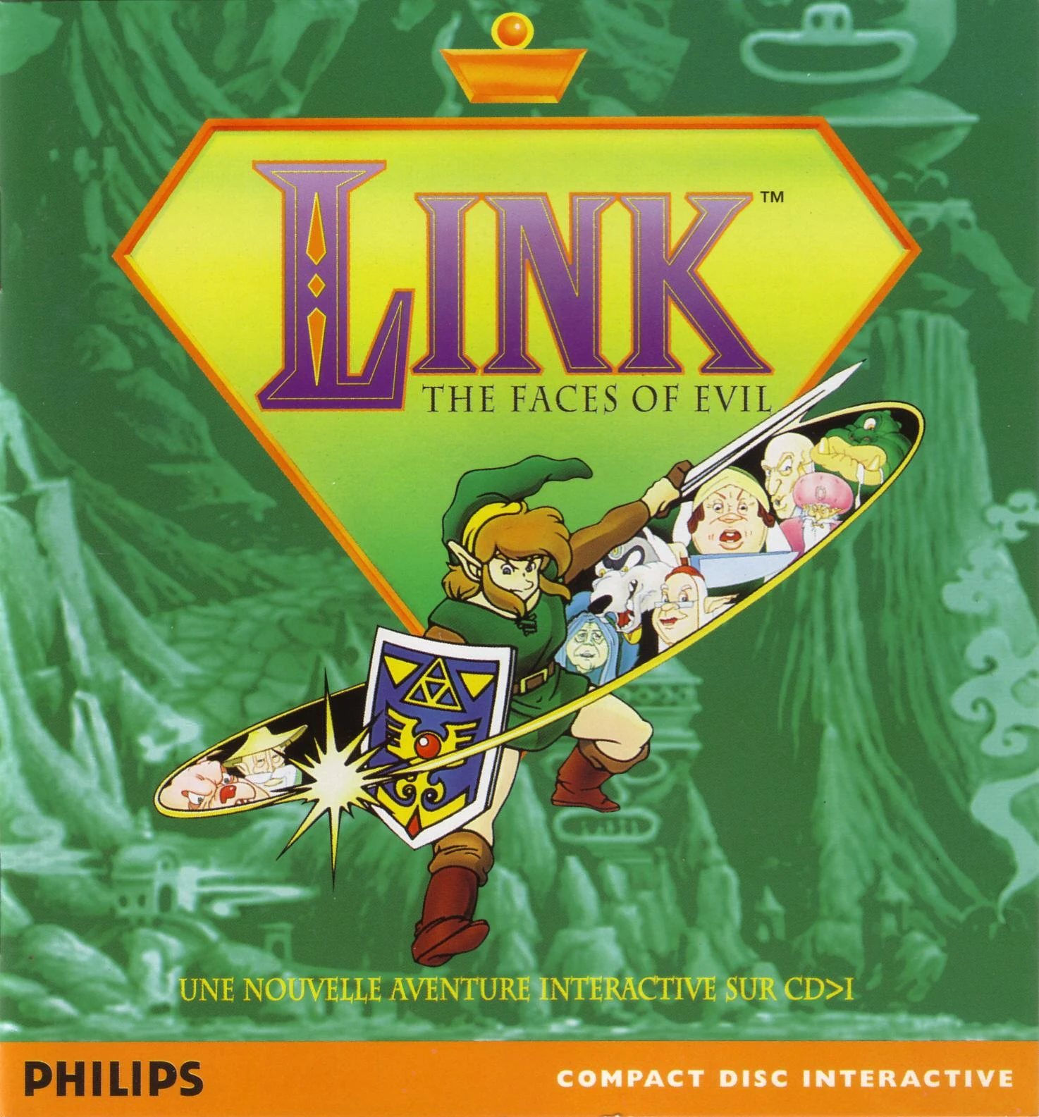 Link The Faces of Evil ZeldaWiki FANDOM powered by Wikia