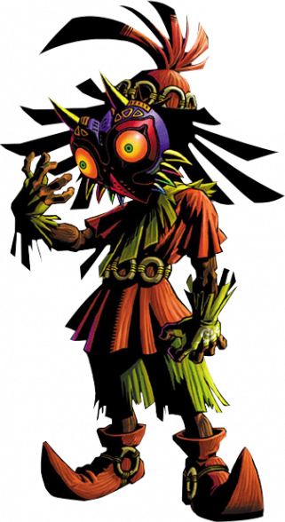 Image result for skull kid