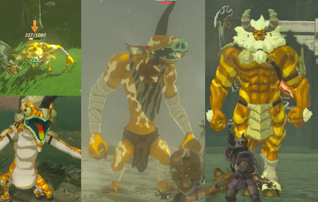 Image - Botw gold monster.png | Zeldapedia | FANDOM powered by Wikia