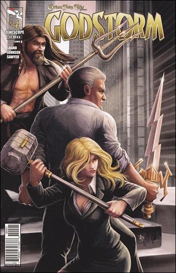 Godstorm #3 Zenescope Grimm Fairy Tales Presents B cover