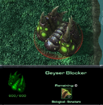 Geyserblocker